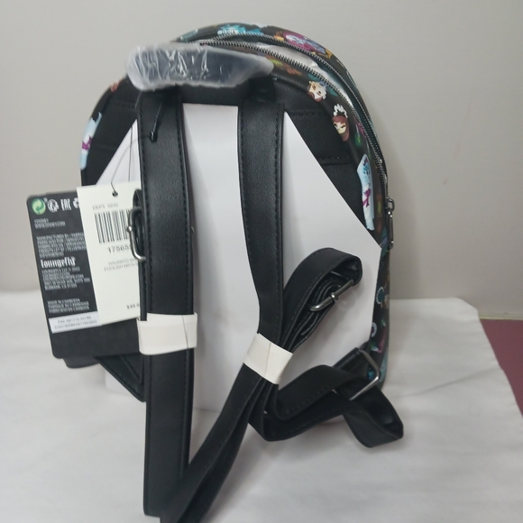 Disney Loungefly The Haunted Mansion Welcome Foolish Mortals Mini Backpack NWT - Picture 4 of 5